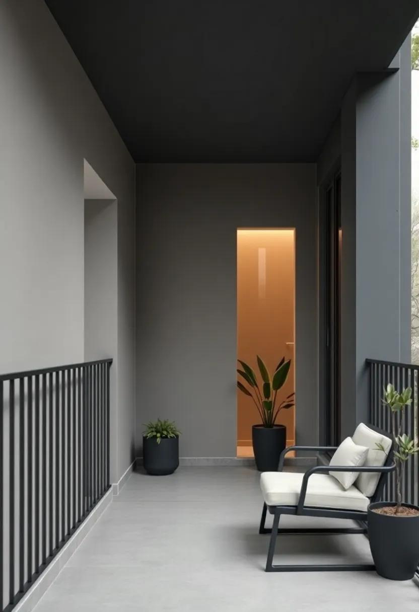 Striking Contrasts: Pairing Dark and Light Accents