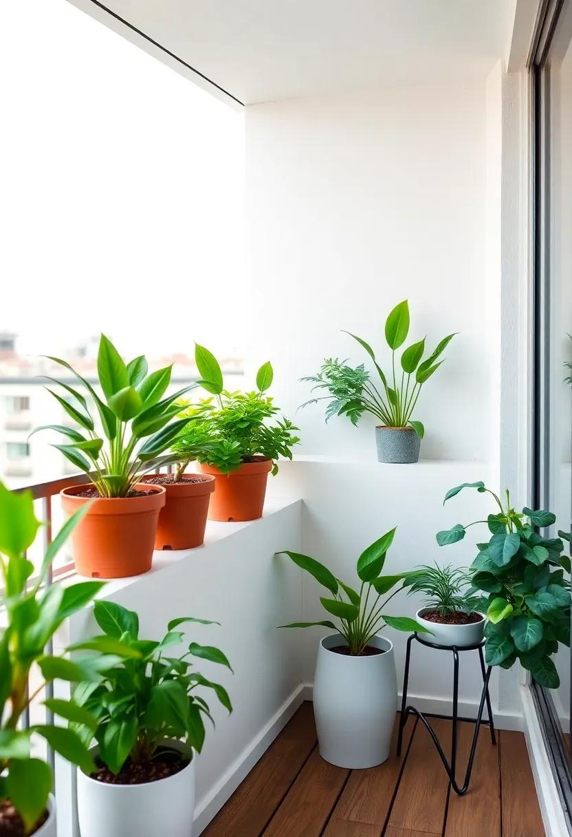 Choosing the Right Plants⁣ for a ‌Compact Green Retreat