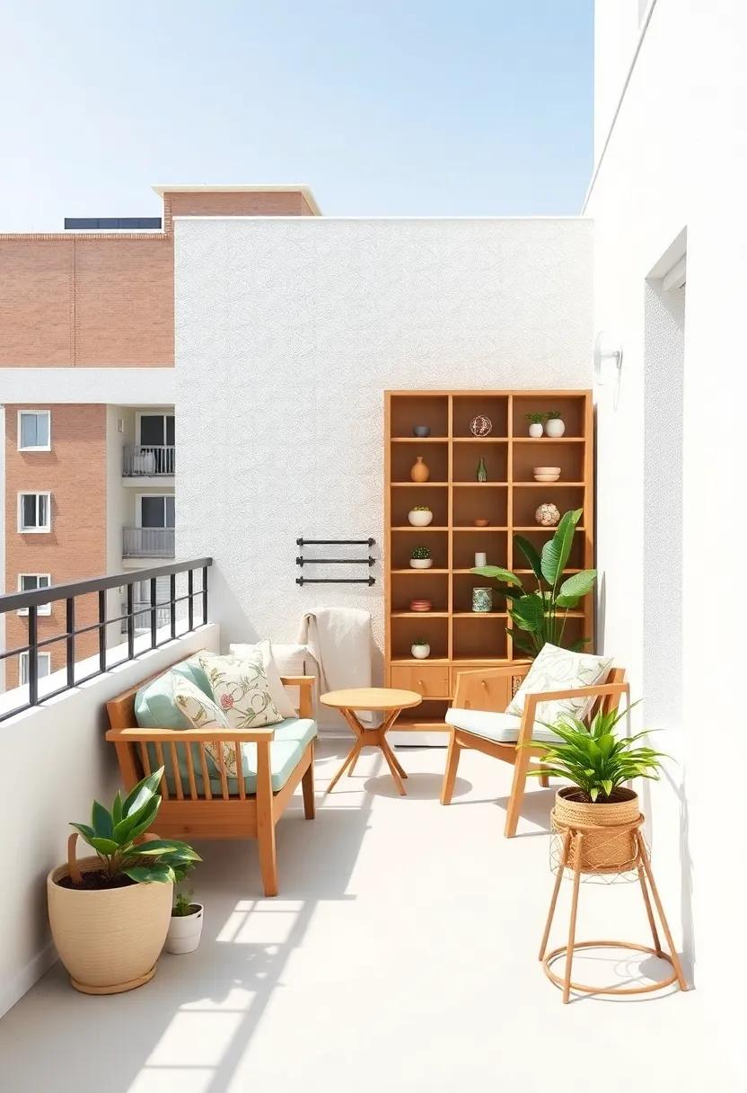 incorporating Foldable Furniture to Enhance Space‌ Efficiency‍ on Balconies