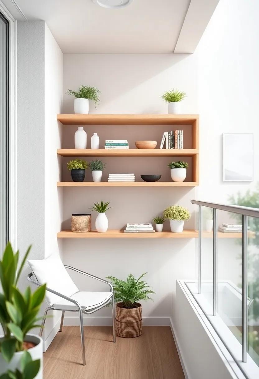 Sliding Shelves: A Smart Way to Keep Your Balcony‍ Organized⁤ and Tidy