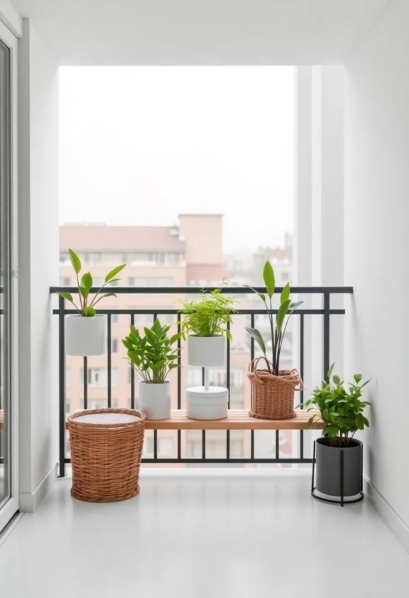 Utilizing Railings for ⁤Stylish Decor and Practical Storage ‍Solutions