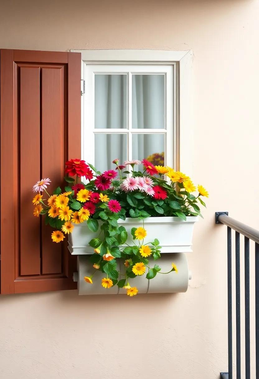 Charming Window Boxes Filled‌ with Seasonal Blooms for Year-Round ⁣Beauty