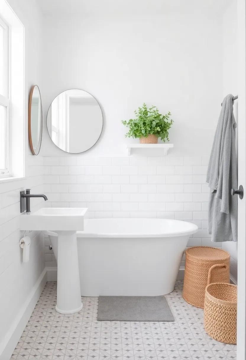 10) Minimalist White and ⁣Ash Gray:‍ Keep it clean and modern⁣ with a​ minimalist palette of bright whites ⁢and warm​ ash gray for a spacious feel