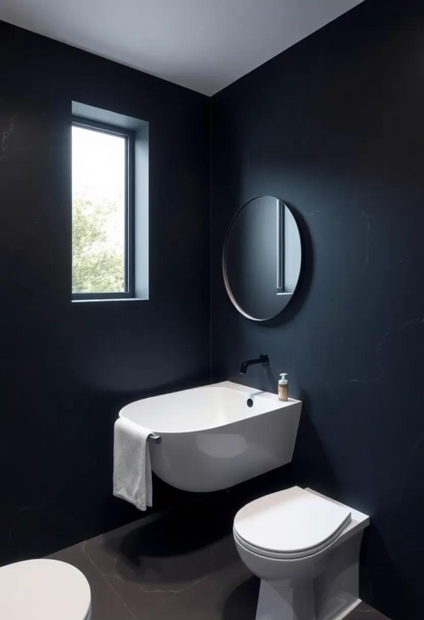 Personal Touches: Injecting personality into a Dark Bathroom Oasis