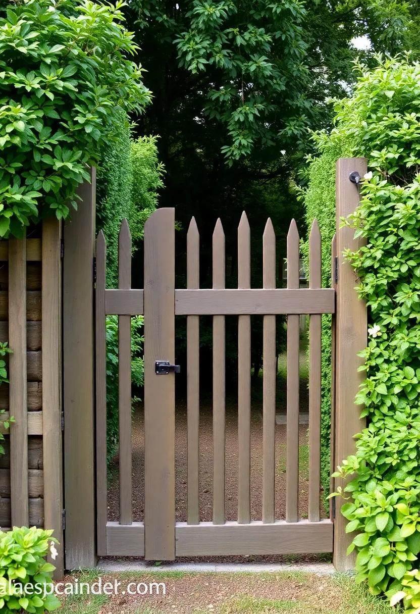 A Touch of⁤ Tradition: Classic Garden Gates that ‌Stand the Test ⁣of time