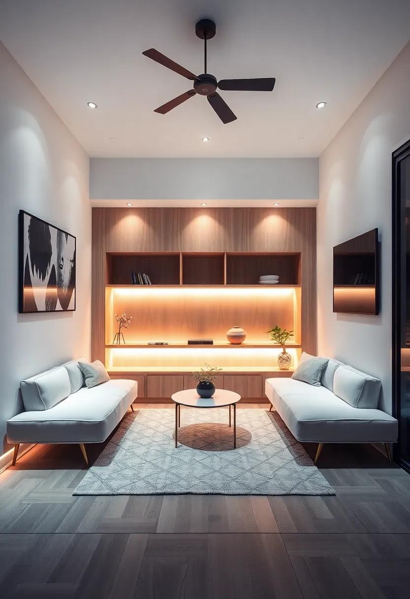 Enhancing Ambiance With Ambient ‌Lighting Around⁣ Hidden Seating Areas