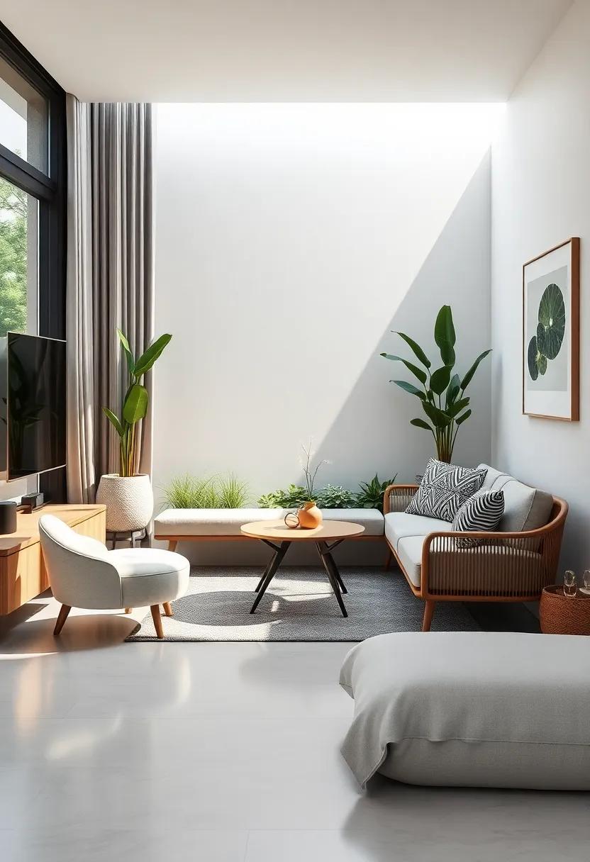 Integrating Nature With Outdoor-Inspired Hidden ⁣Seating for a Fresh ‌Feel