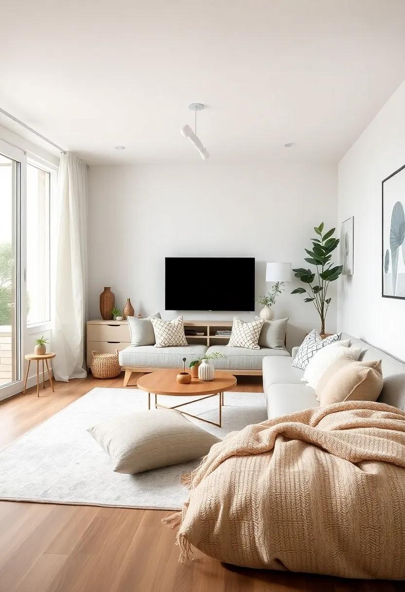 Curating Collections of Cushions ‍and⁢ Throws for Cozy Floor Seating Options