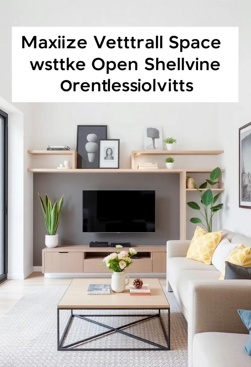 Maximize Vertical Space with Stylish Open Shelving Solutions