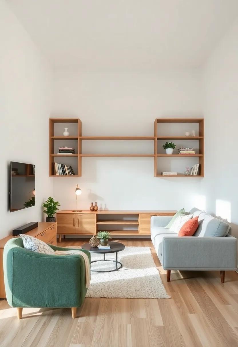Opting for ​Adjustable Open Shelving for Flexible Space Use