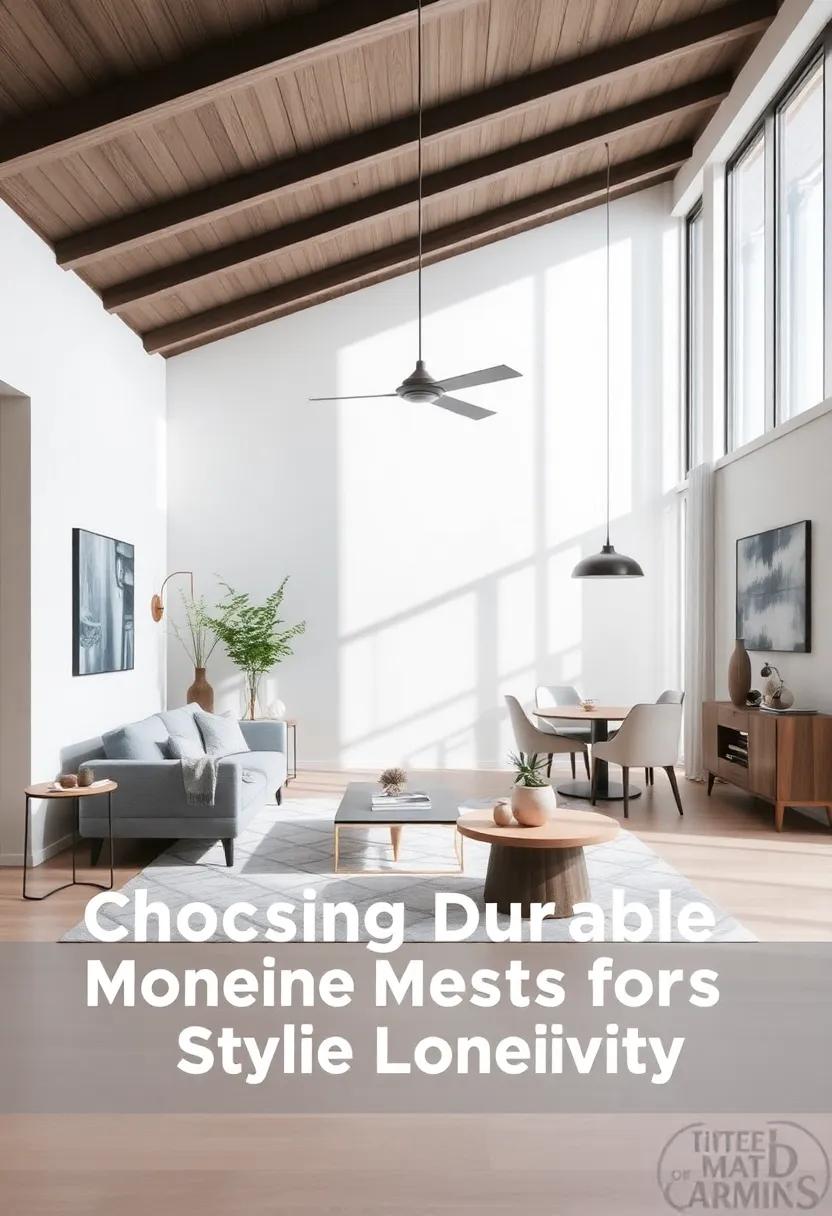 Choosing Durable Materials ​for‌ Stylish Longevity