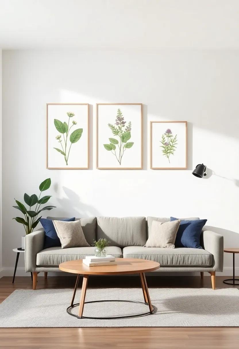 Creating ⁣a Nature-Inspired Focal Point ⁣on Your Walls