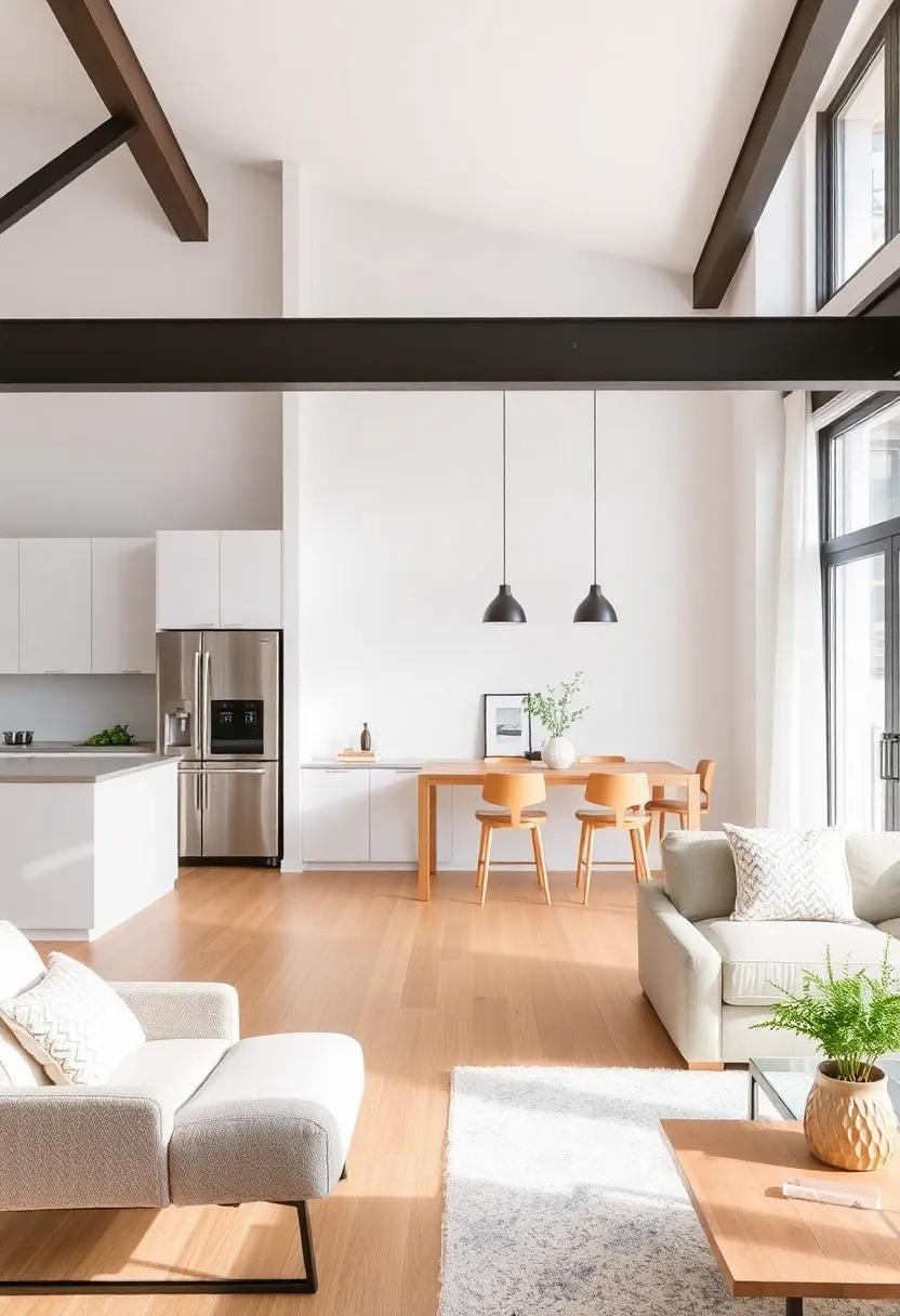 Emphasizing the Importance of Layout in a Cozy Open Concept Environment