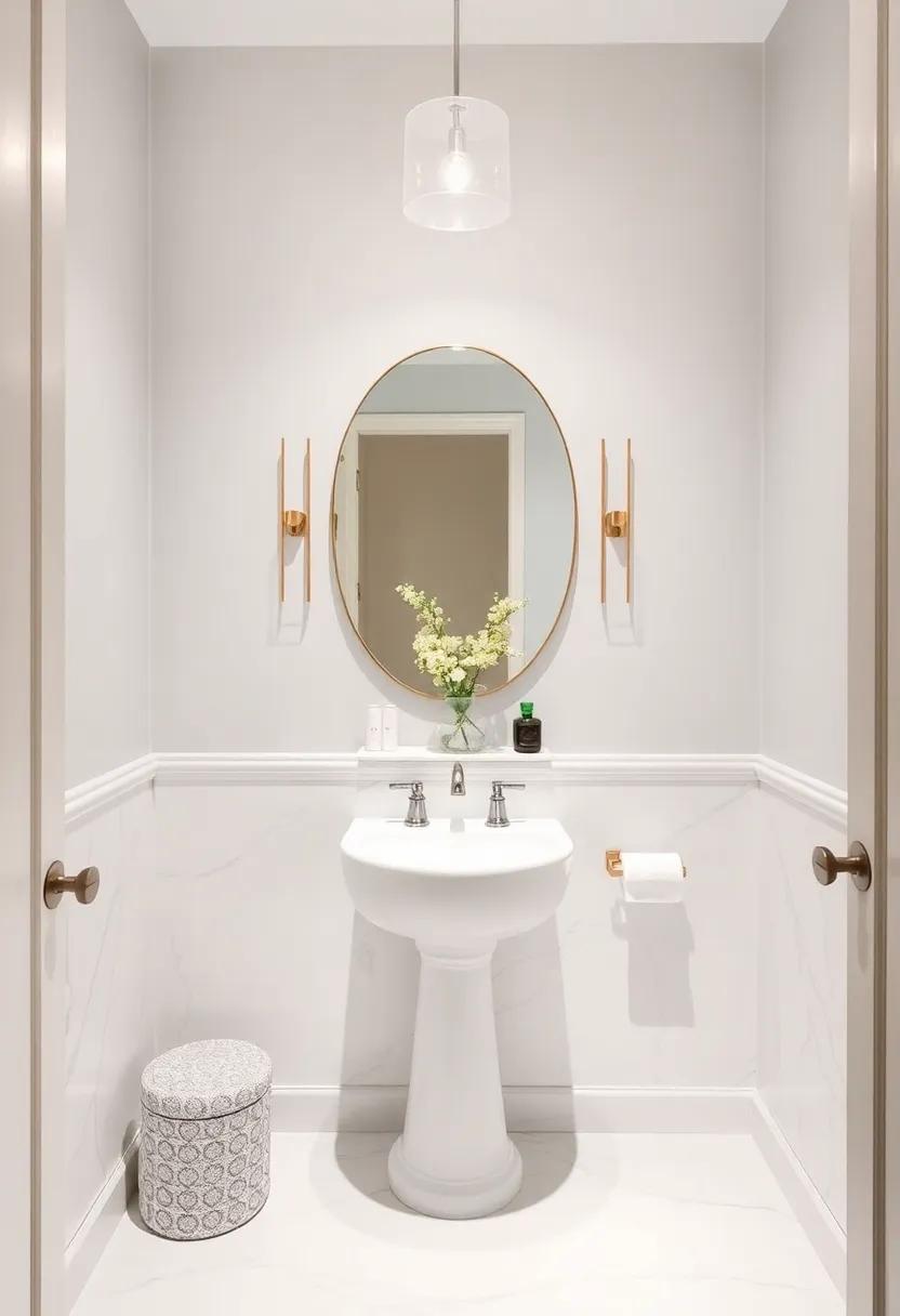 Creating a Spa-Like Feel in Your Compact Powder Room Oasis