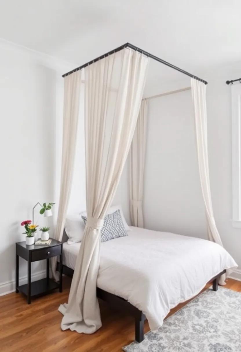 Embellishing Your Canopy Bed with Unique Drapery