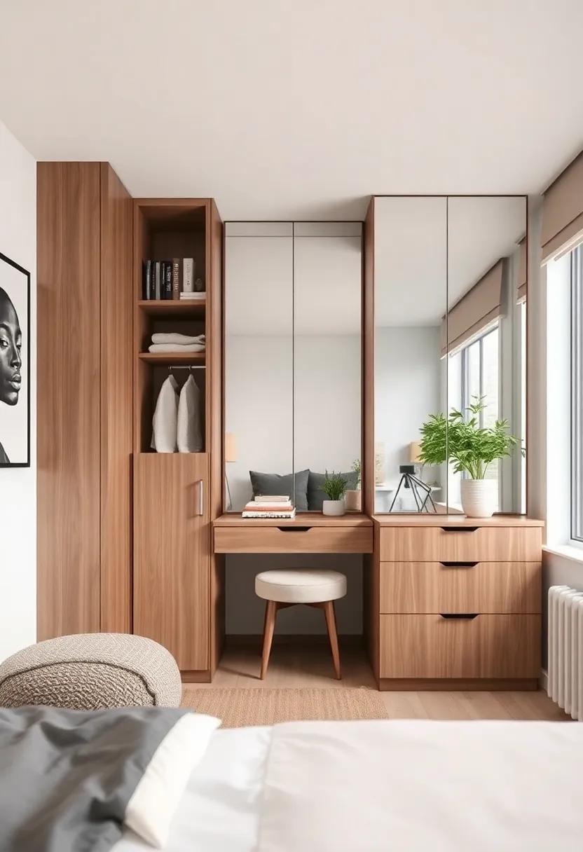 Smart Use Of Mirrors To⁢ Create The Illusion Of Space And Concealed Storage