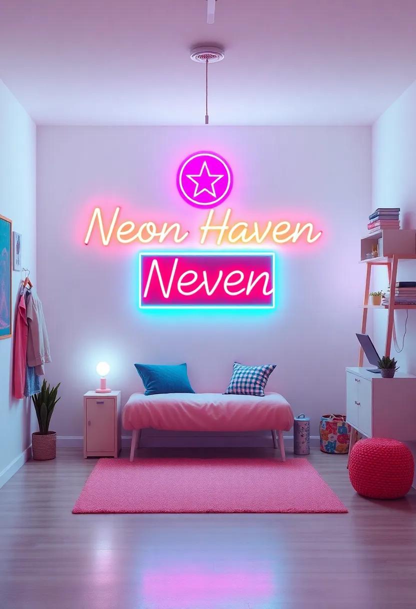 Creating a Neon ⁢Haven: The Allure of Colorful Signage ​in ⁢Teen Spaces