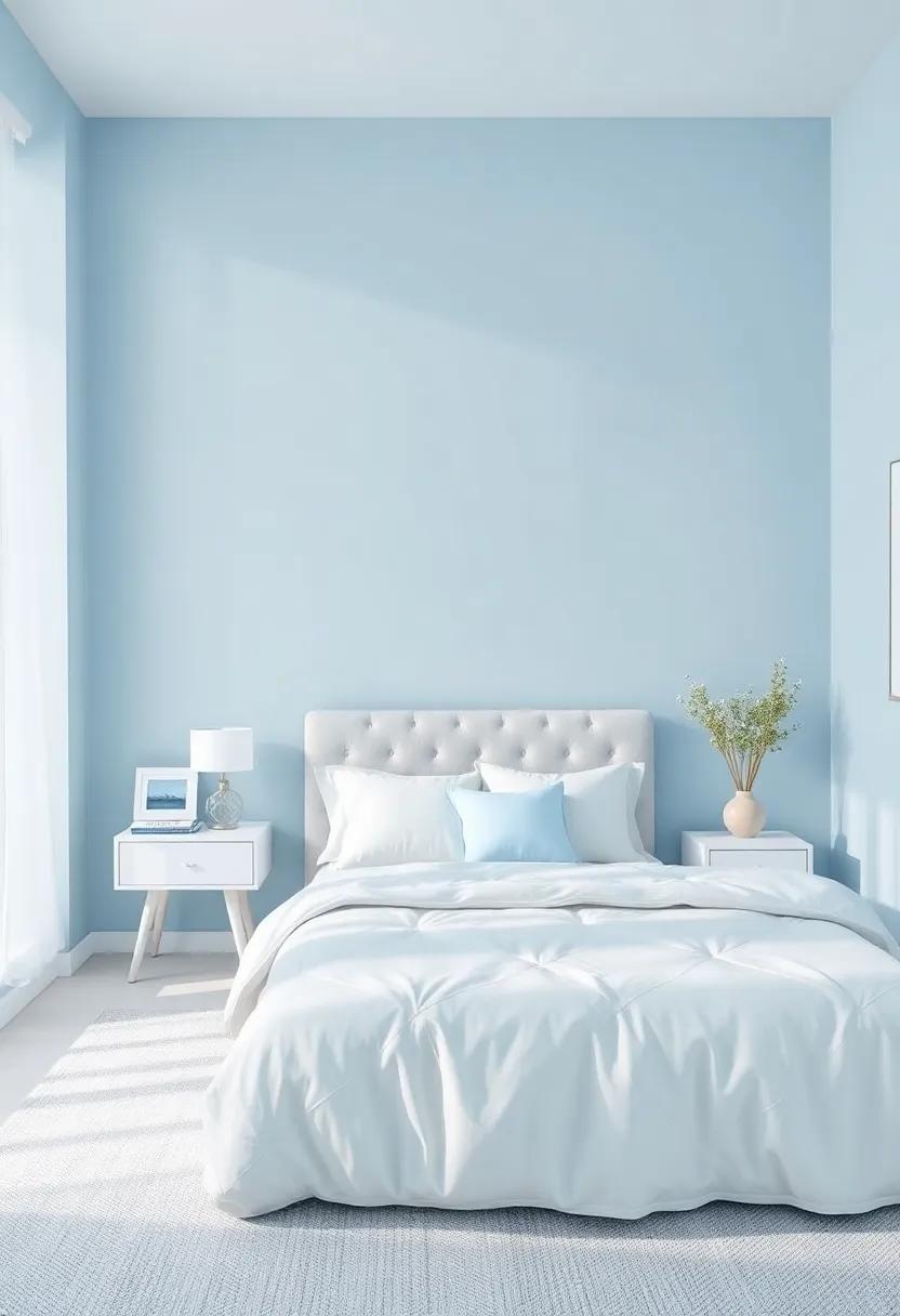 Incorporating Metallics:​ Adding ⁣Glamour‌ to Soft Blue Design