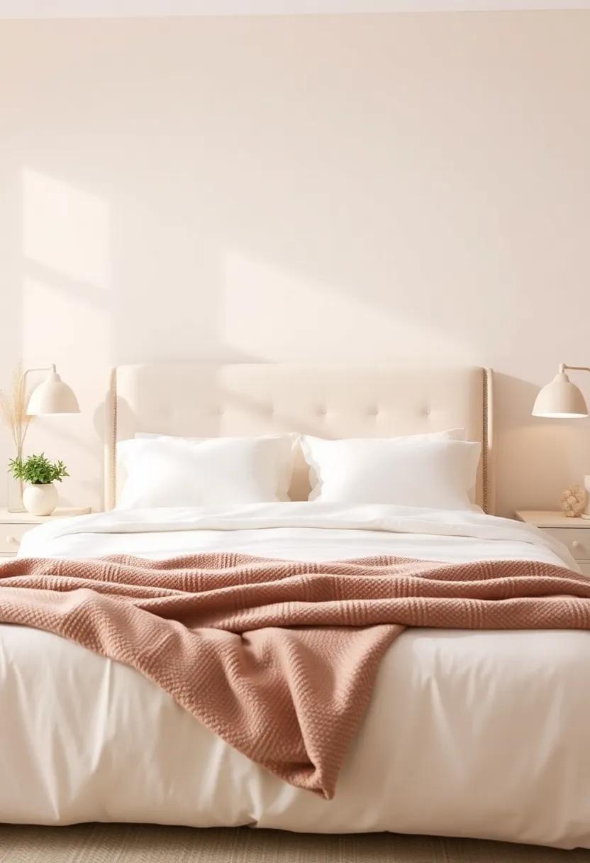 9) ​Soft Pastel ​Shades: ‍Light, pastel-colored upholstered headboards can create ‍a serene,‌ soothing environment,​ perfect for promoting relaxation