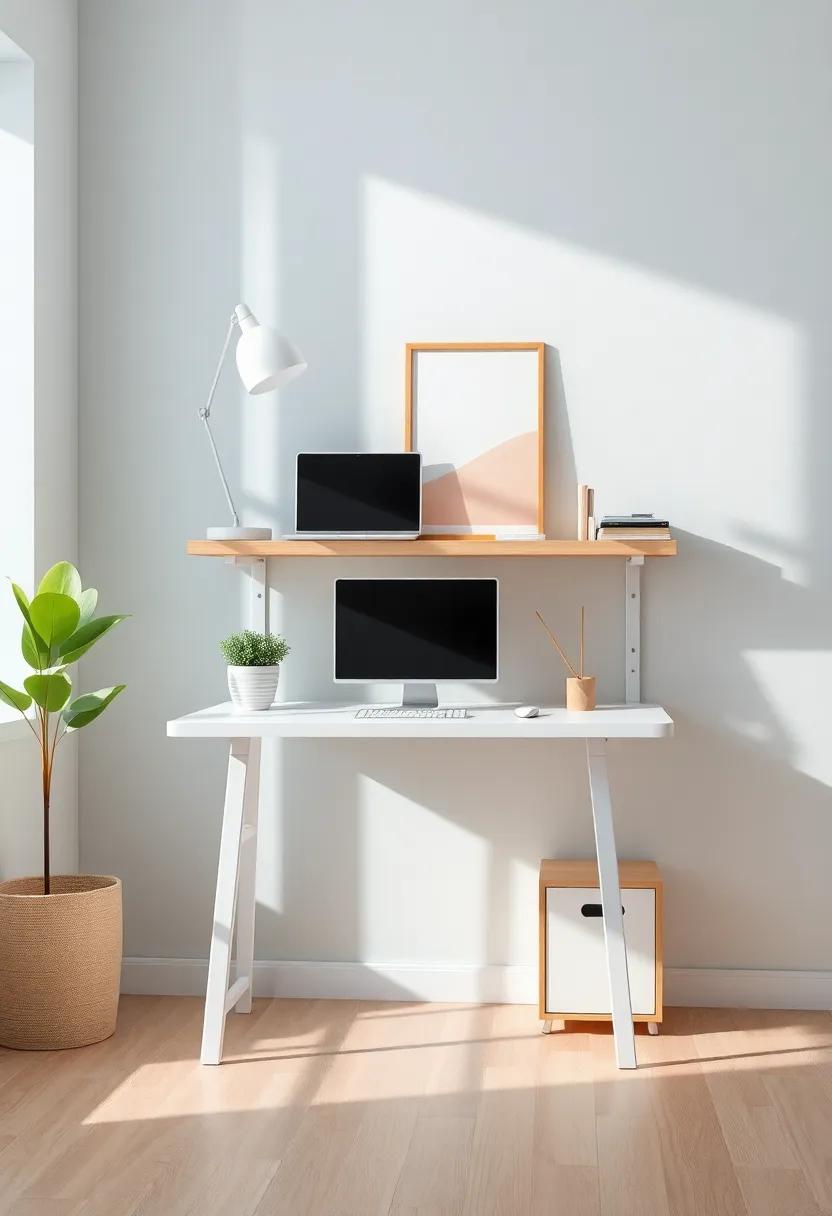 Utilize Vertical Storage to Keep Your Workspace Clutter-Free