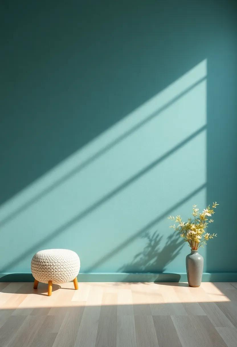 Seasonal Swaps: Design an accent wall that changes with the seasons through removable vinyl decals or temporary wallpapers for a fresh look year-round