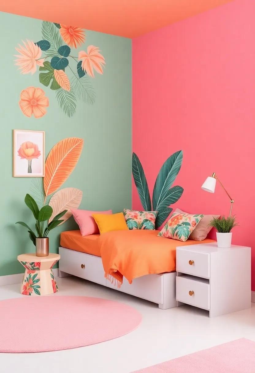 Blending Tropic‌ and Floral Themes for a Whimsical⁢ Touch