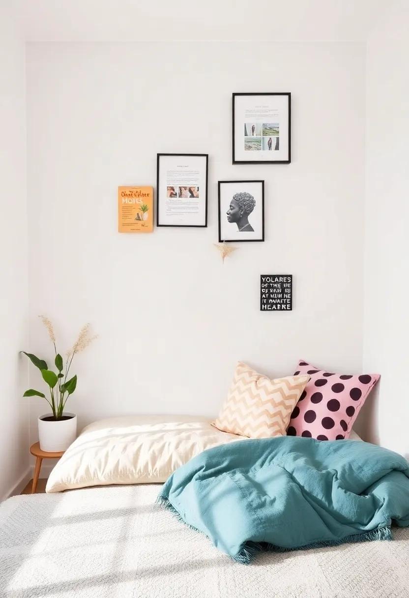 Create a Cozy Reading Nook with Thoughtful Wall Arrangements