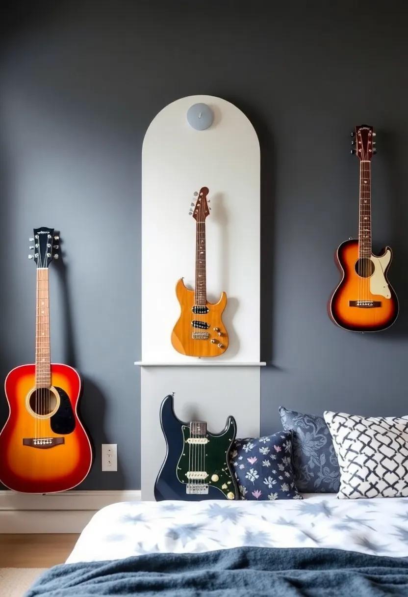 Showcase Musical Talents with Unique Instruments as wall Décor