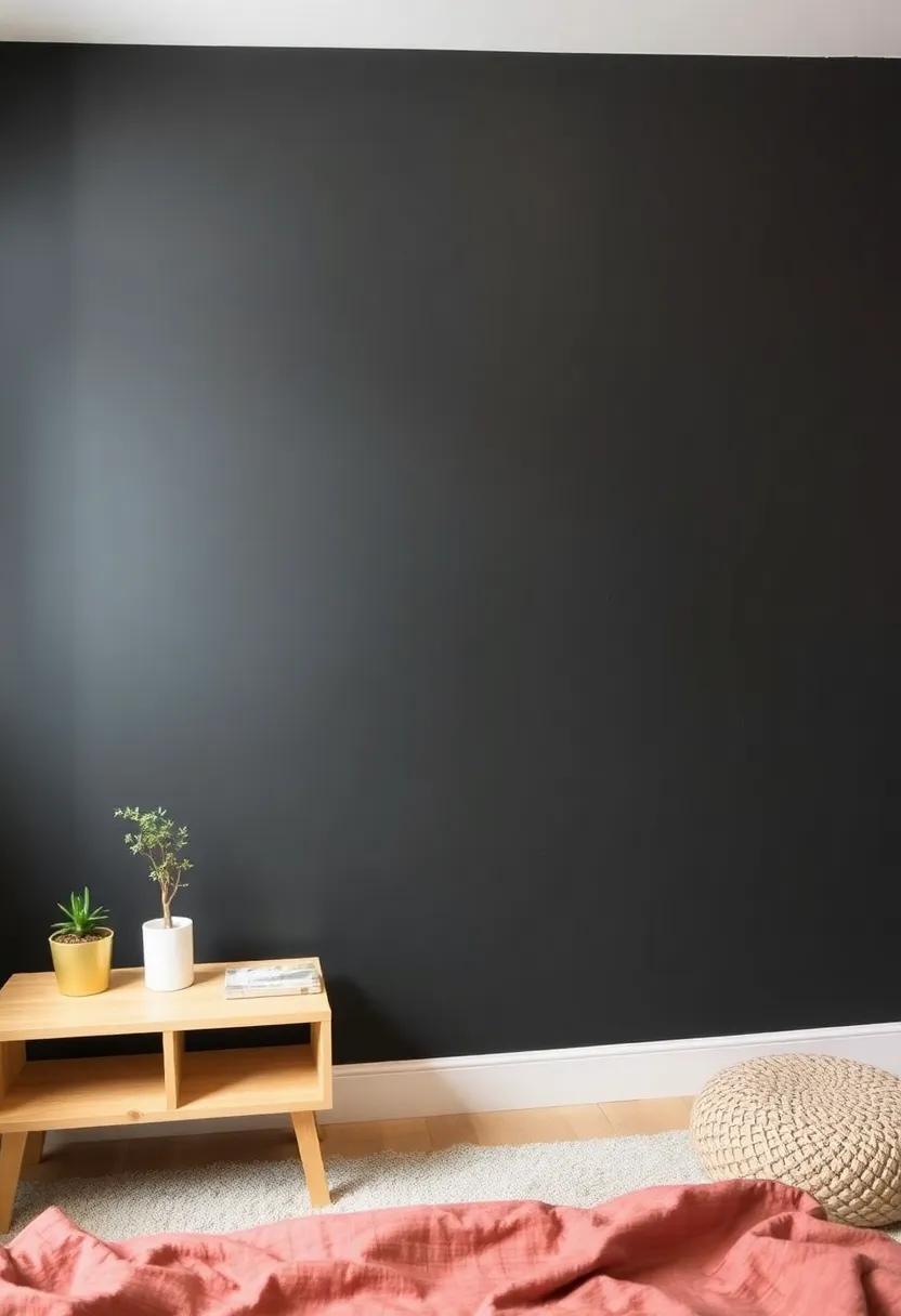 Utilize Chalkboard Paint for an Interactive and Evolving Design