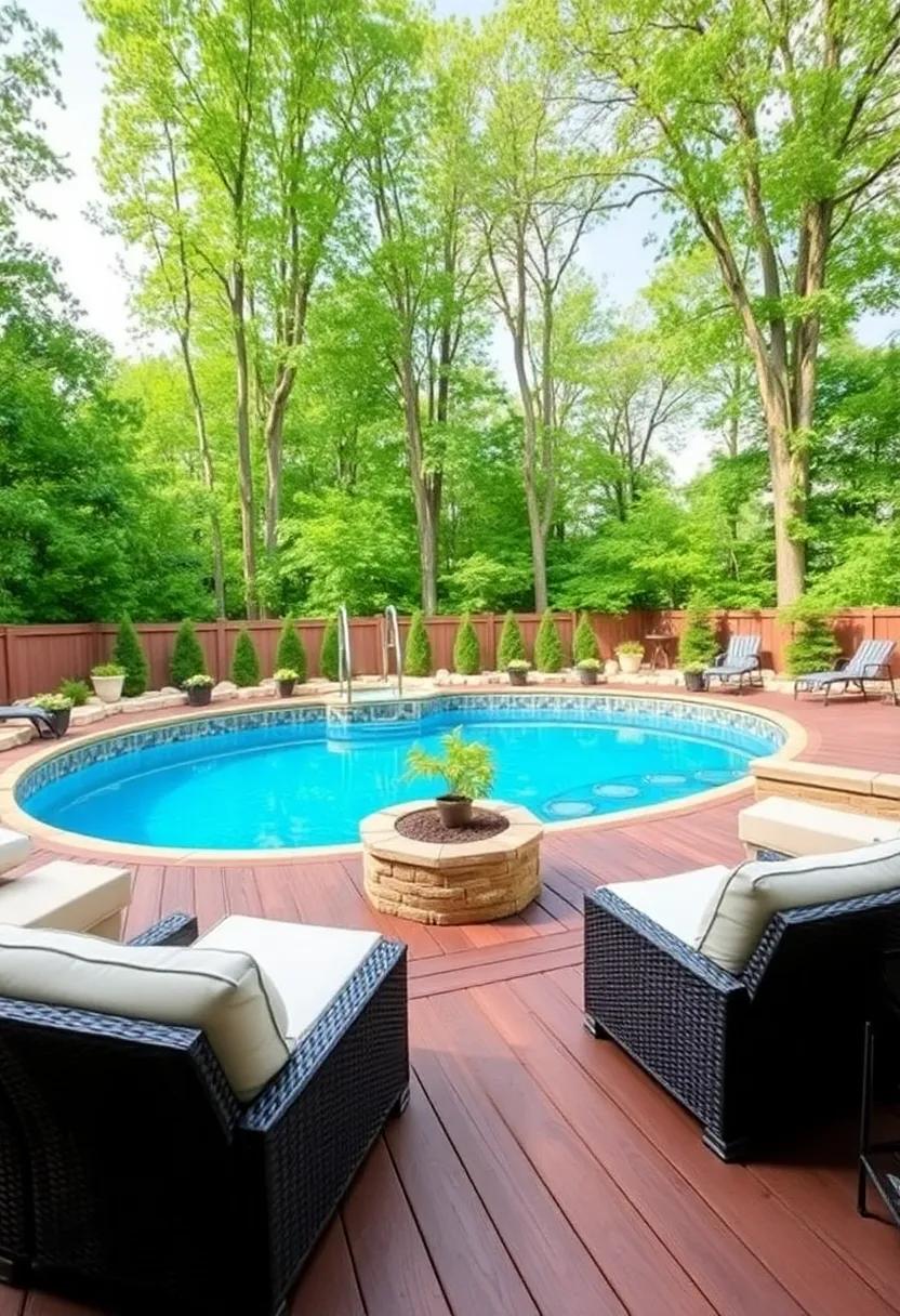 Transforming Your Above Ground Pool into a Backyard Oasis with Creative Deck Designs