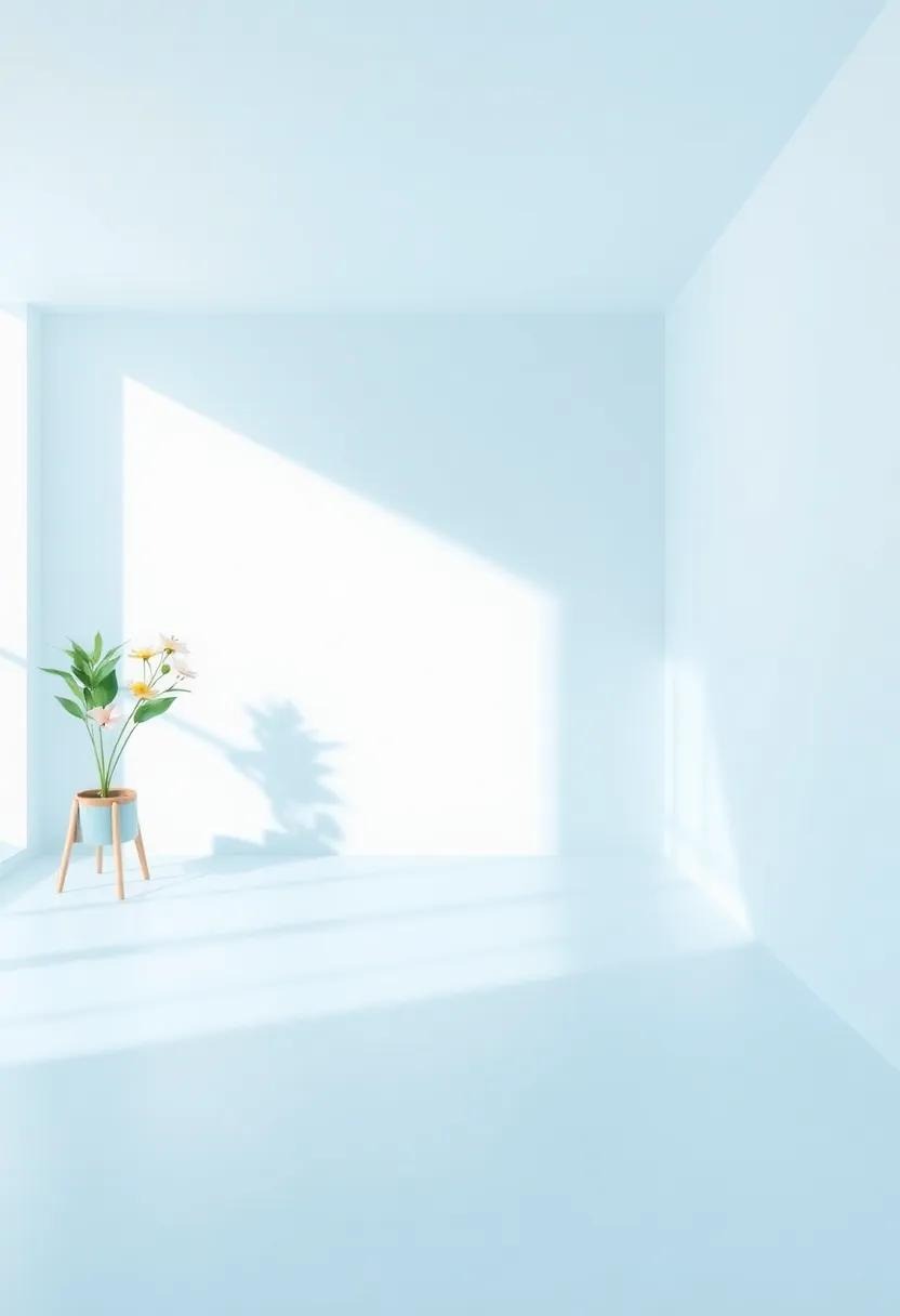 3) Use Light Colors: Paint the walls ​in light, airy colors to create a ⁤sense of openness and brightness, making ⁤the room feel ‌larger