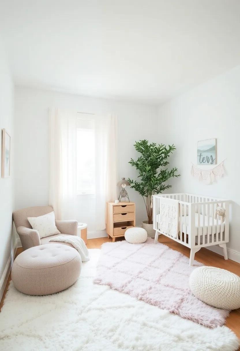 Utilizing Plush Rugs to Enhance Warmth and Softness Underfoot ⁣in the Nursery