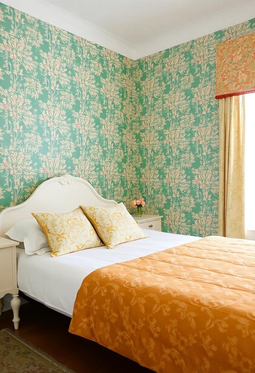 Accent Walls:​ Making a ​Statement⁢ with Wallpaper