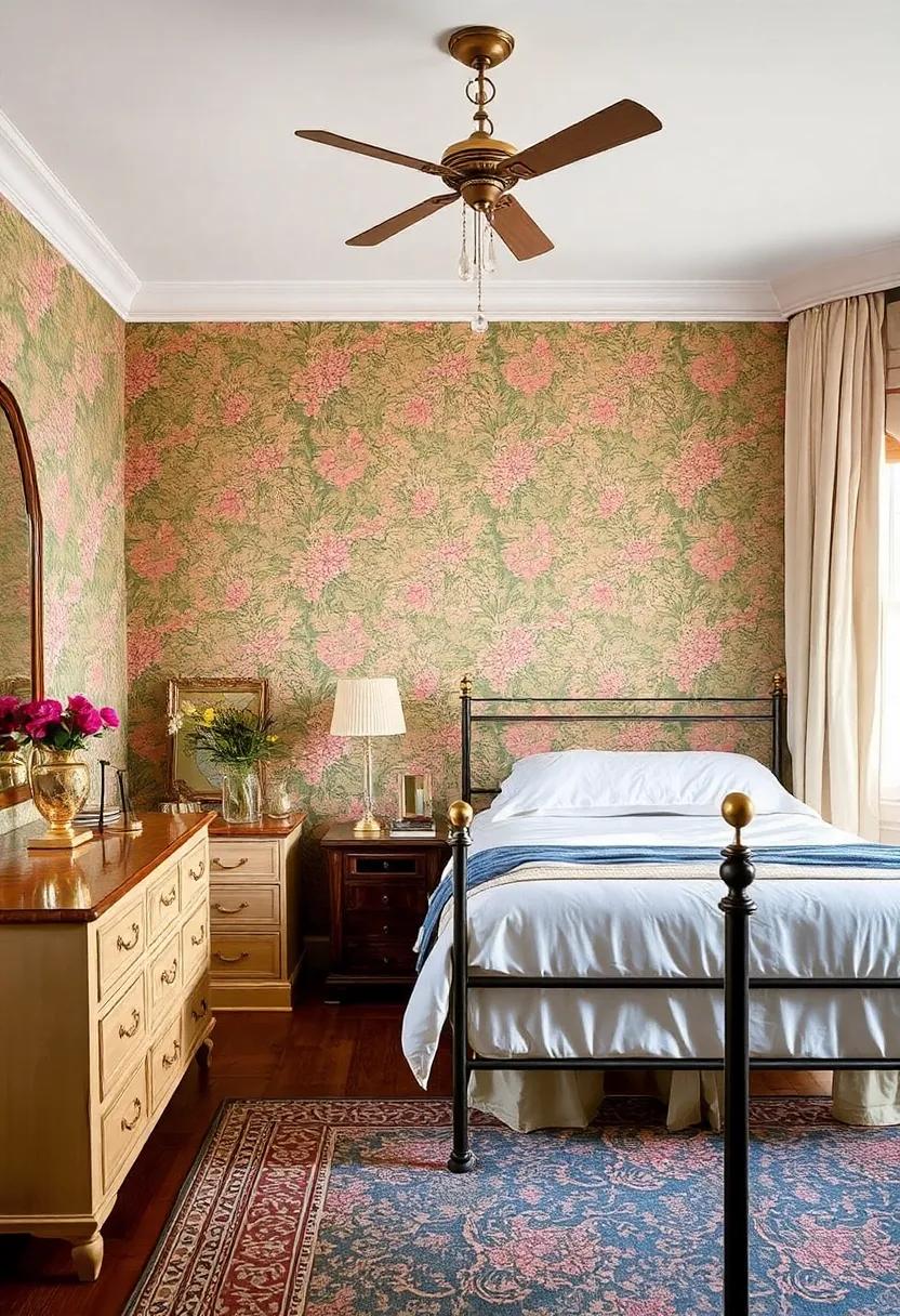 Textures ‍that Make Vintage Wallpaper Stand Out