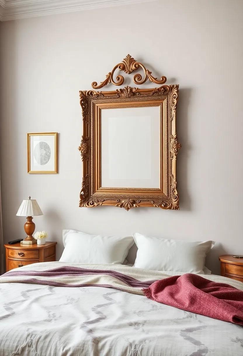 The Grace Of Ornate Picture frames And Artwork