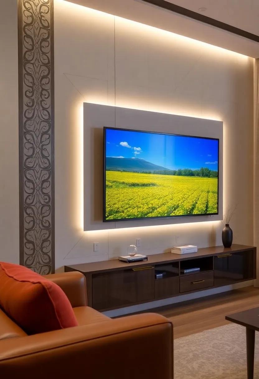 Materials That Elevate Your TV Wall Design