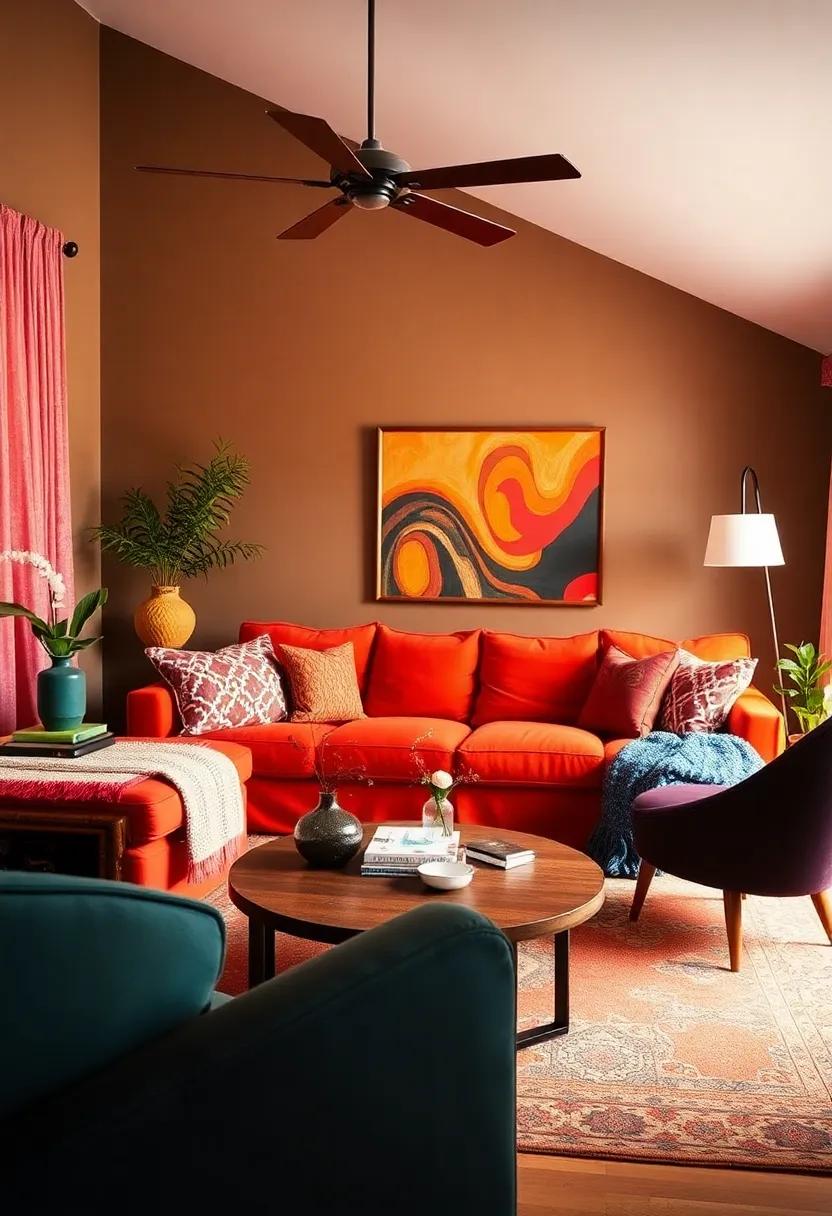 Selecting Vibrant Accents for⁣ Pop ‍and⁤ Personality in ⁣Design