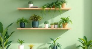 Green Elegance: Stylish Shelving Ideas for a Plant-Filled Living Room