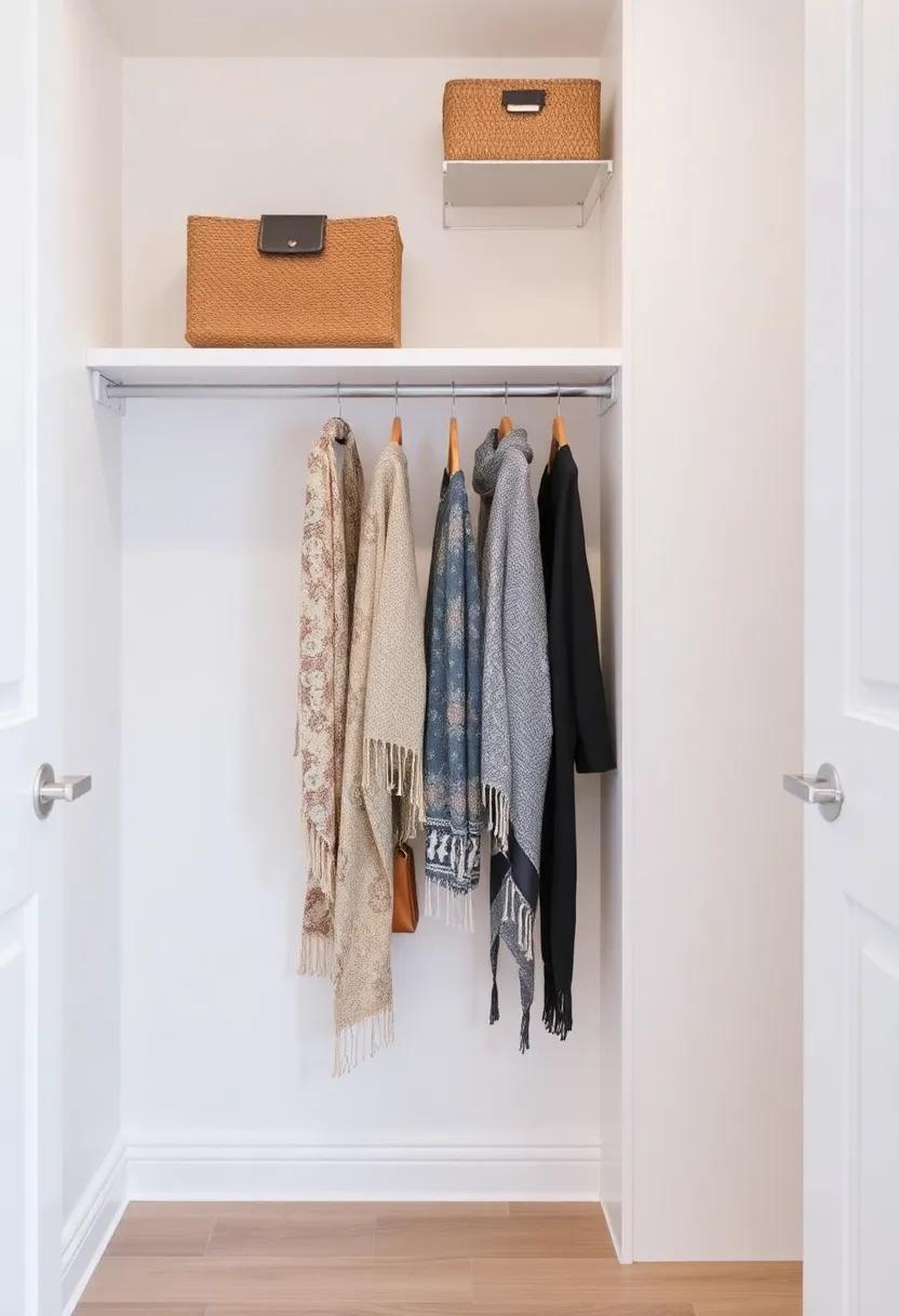 Maximize Your Space: Stylish Sliding Scarf Organizers for Small Closets