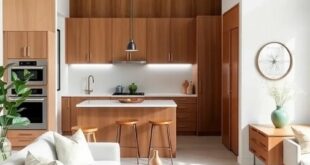 Connecting Spaces: The Charm of Galley Kitchens Open to Living Areas