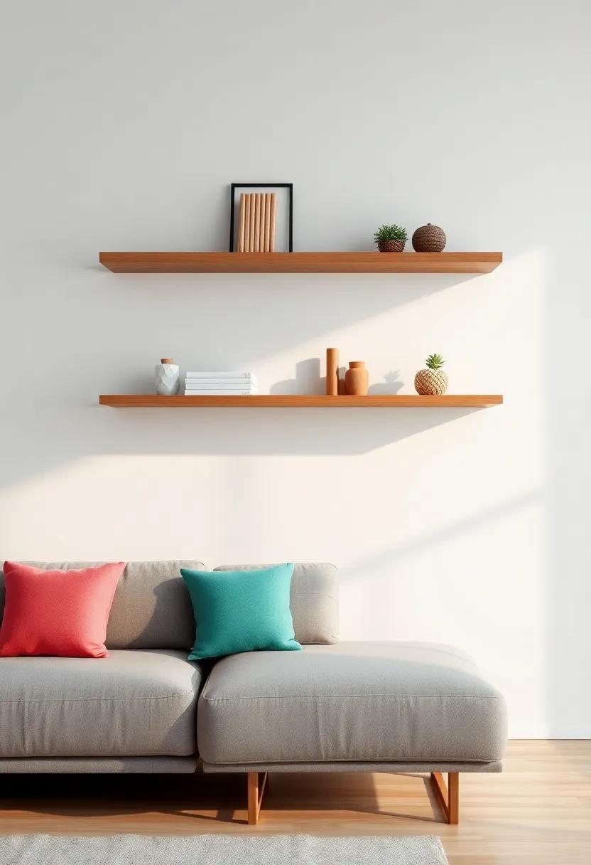 Elevate Your Space: Stylish Ideas for Contemporary Living Room Shelves