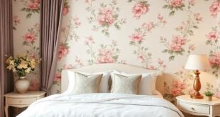 Embracing Nostalgia: Grandmillennial Bedrooms Adorned with Floral Wallpapers