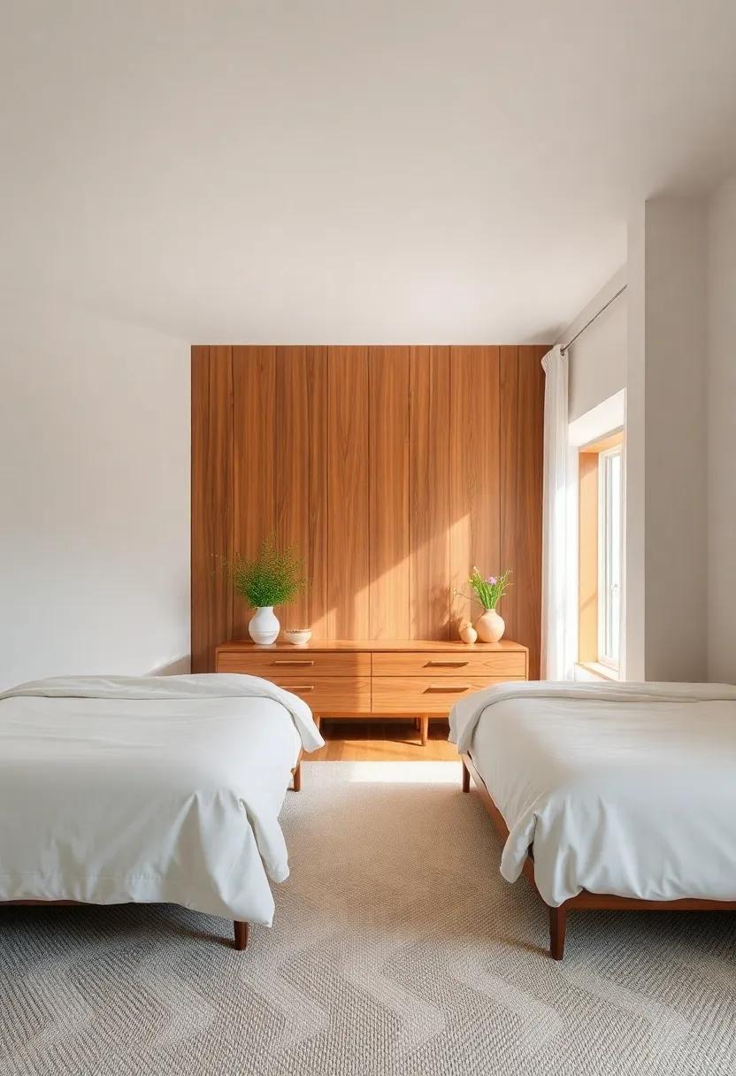 Timeless Tranquility: Embracing Mid-Century Modern Bedrooms with Teak Elegance Timeless Tranquility: Embracing Mid-Century Modern Bedrooms with Teak Elegance