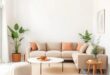 Embracing Serenity: Crafting a Small Living Room Aesthetic with Soft Tones