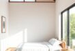 Embracing Serenity: Designing a Japanese-Inspired Bedroom Bathed in Natural Light