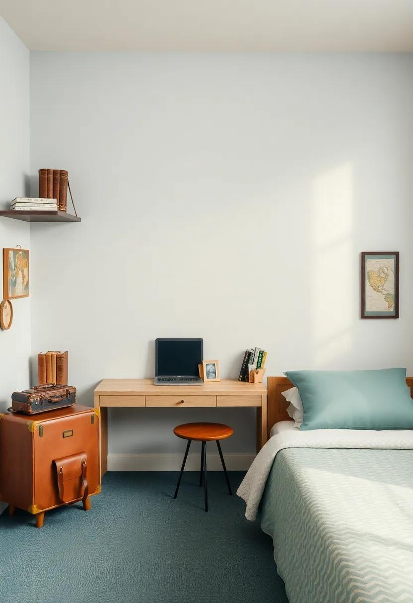 Exploring Style: Creating a Vintage Travel-Inspired Teen Room for Boys