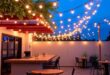 Illuminate Your Evenings: The Allure of Patio Bars Adorned with String Lights