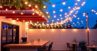 Illuminate Your Evenings: The Allure of Patio Bars Adorned with String Lights