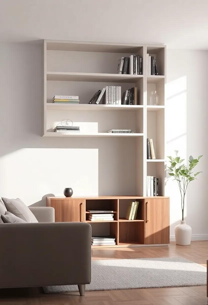 Maximize Your Space: Stylish Living Room Bookcases with Clever Storage Solutions