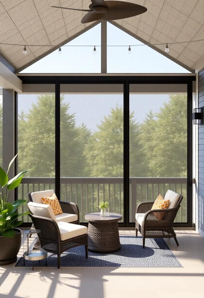 Enhancing Screened Porch Privacy: The Versatile Solution of Modular Privacy Screens